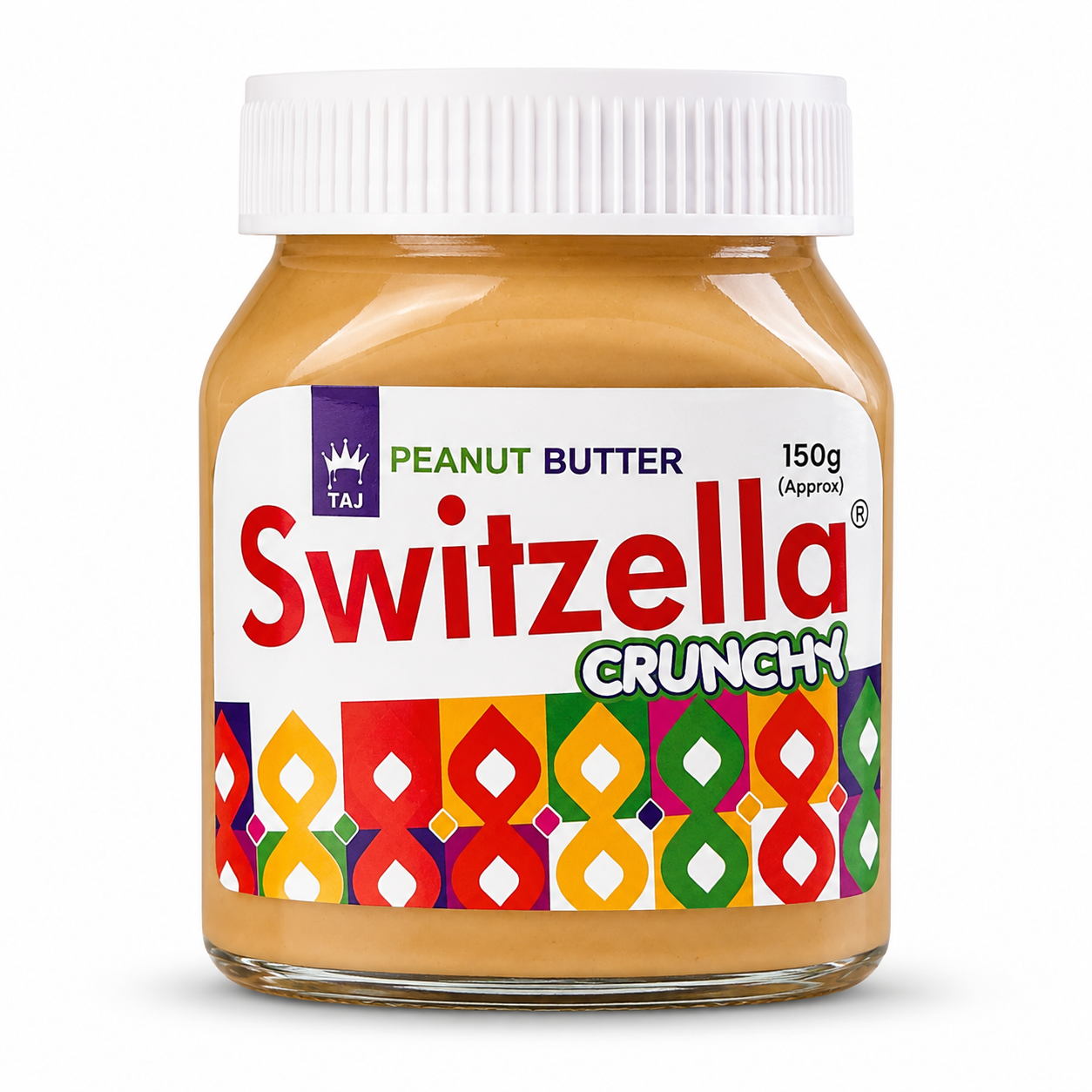 Switzella Peanut Butter Crunchy - 150 Grams