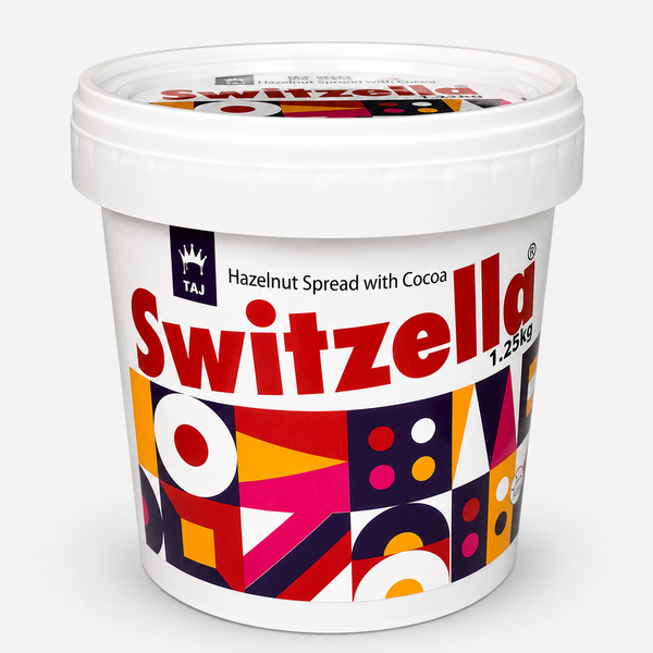 Switzella Hazelnut Chocolate Spread Bucket - 1.25 KG