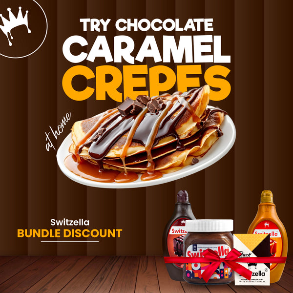 Chocolate Caramel Crepes