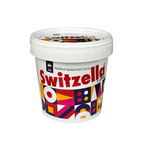 Switzella Hazelnut Chocolate Spread Bucket - 1.25 KG