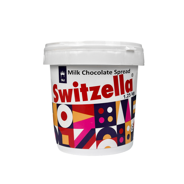 Switzella Milk Chocolate Spread Bucket - 1.25 KG