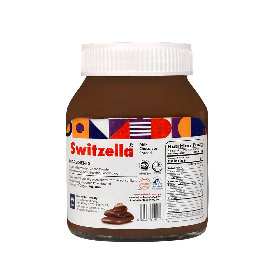 Switzella Milky Chocolate Spread - 180 Grams