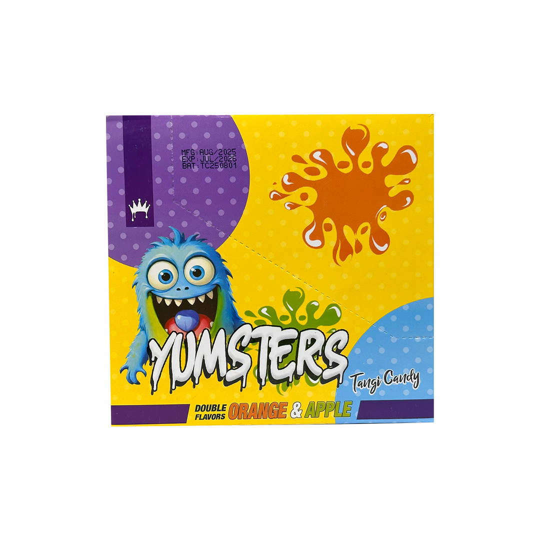Switzella Yumsters Orange & Apple - Box of 12 Pouches
