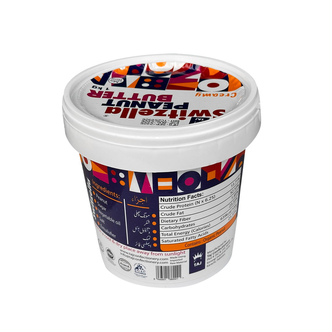 Switzella Peanut Butter Creamy Bucket - 1 KG
