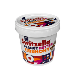 Switzella Peanut Butter Crunchy Bucket - 1 KG