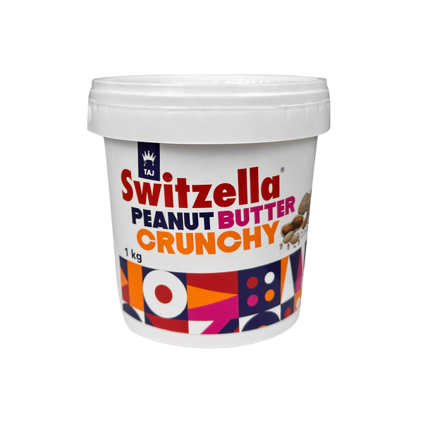 Switzella Peanut Butter Crunchy Bucket - 1 KG