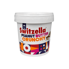 Switzella Peanut Butter Crunchy Bucket - 1 KG