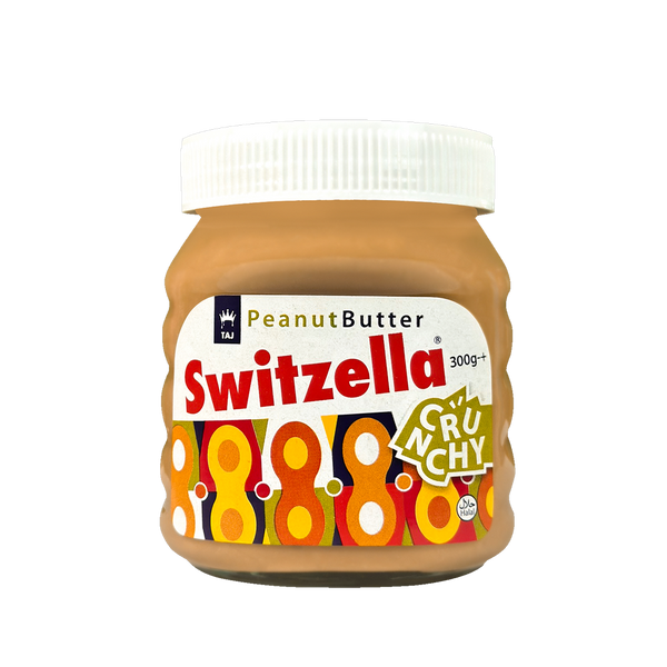 Switzella Peanut Butter Crunchy - 300 Grams