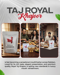 Royal Taj Khajoor - Box of 12 Packets