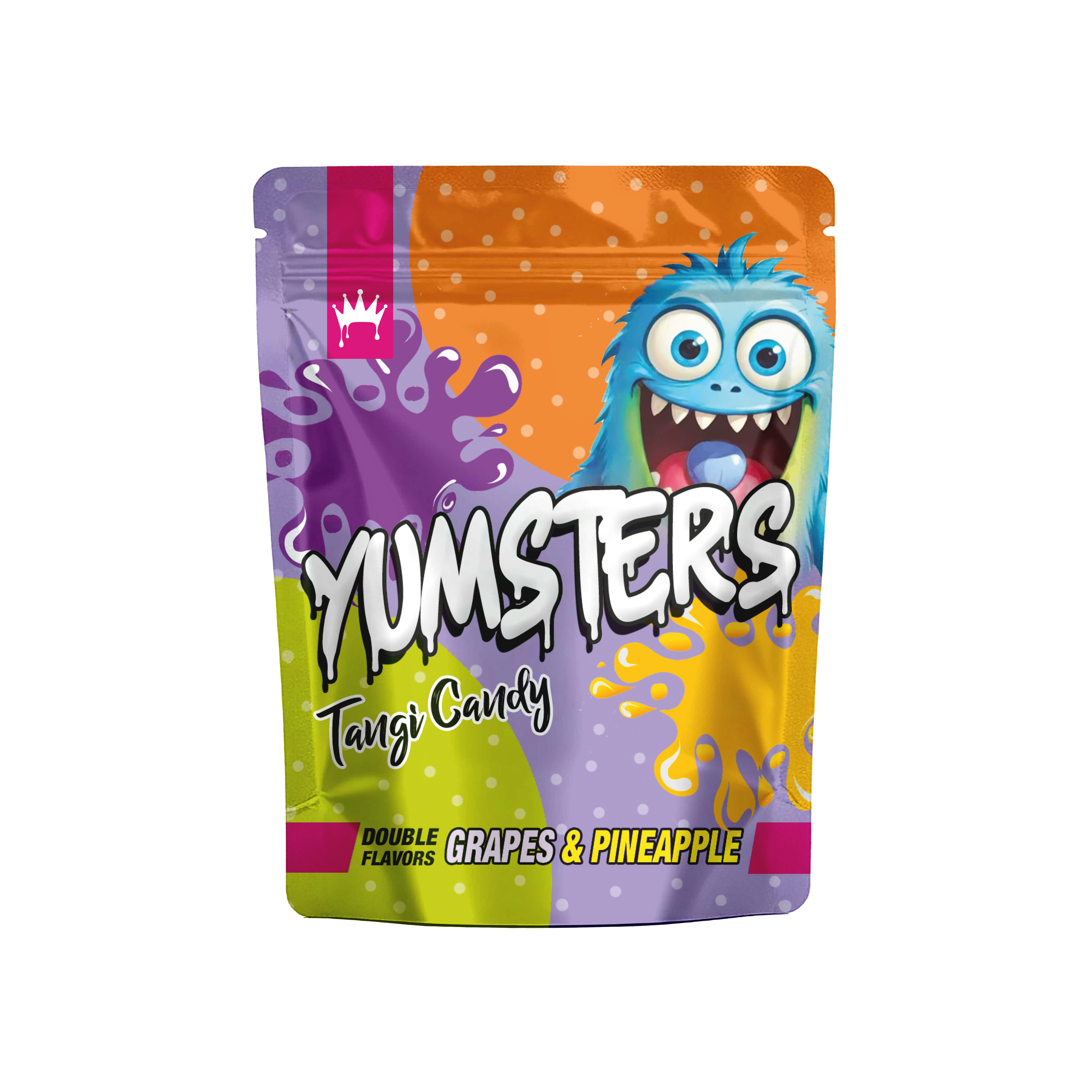 Switzella Yumsters Grapes & Pineapple - Box of 12 Pouches